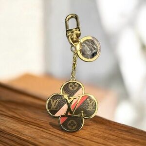 LV Louis Vuitton Bag Chain Charm Keychain/gold